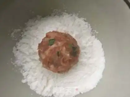 Make Little meatballs step 5