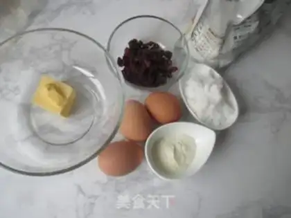 Make Cranberry cream waffles step 0