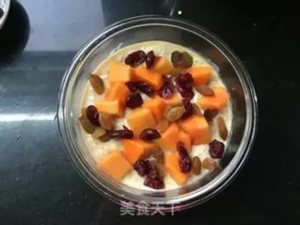 Make A melon oatmeal step 5