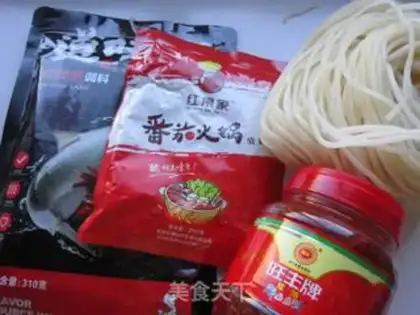 Make Spicy rice powder step 0