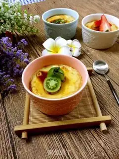 Make Steamed eggs step 9