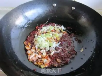 Make Spicy rice powder step 7