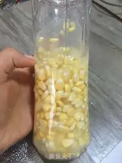 Make Fresh corn juice step 2