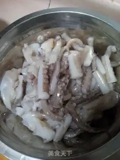Make Squid onions step 0