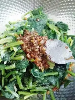 Make Vegetable spinach step 8