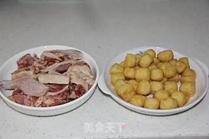 Make Tofu chicken step 0