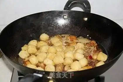 Make Tofu chicken step 4