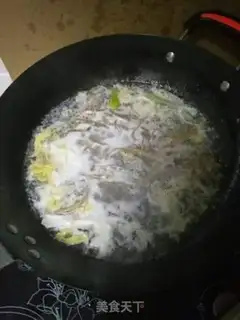 Make The simplest version of egg paste step 1