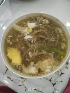 Make The simplest version of egg paste step 2