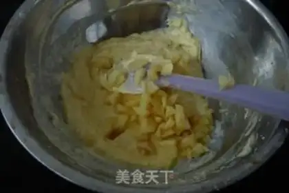 Make Apple flip cake step 11