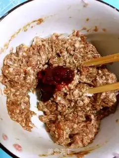 Make Fresh meat buns step 5