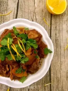 Make Fresh orange red lamb step 13
