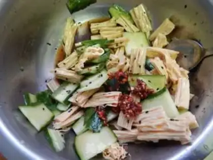 Make The cucumbers step 9