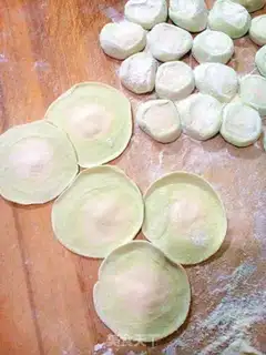 Make Celery dumplings step 11
