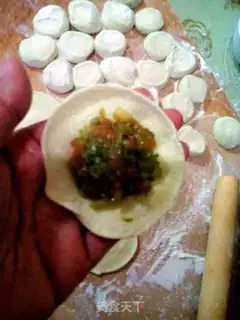 Make Celery dumplings step 12