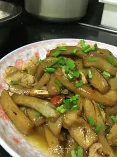 Make Salted fish eggplant step 7