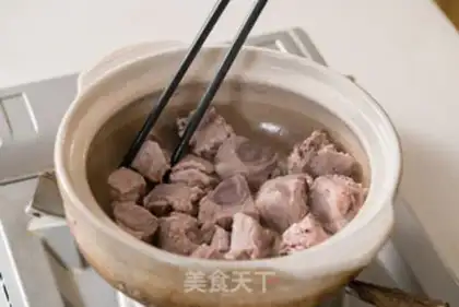 Make Plum ribs step 1