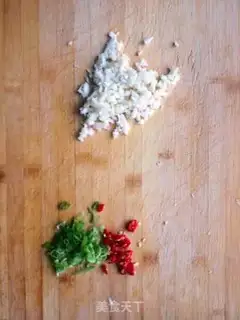 Make Garlic fans steaming doll food step 0