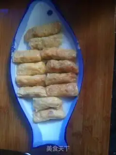 Make Steam fish rolls step 7