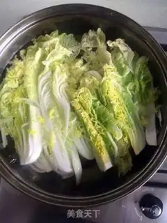 Make Garlic fans steaming doll food step 2