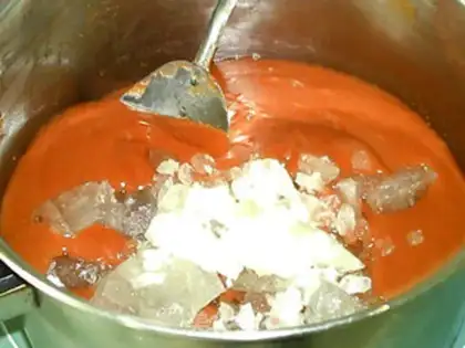Make A mountain burger step 4