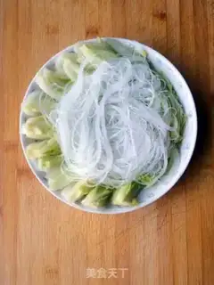 Make Garlic fans steaming doll food step 4