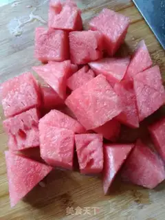 Make Watermelon smoothie step 1