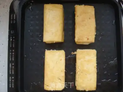 Make The tofu box of the rice and eggplant step 4
