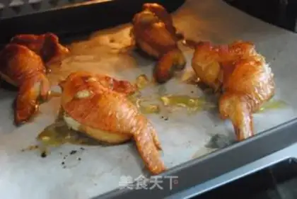 Make The cranberry wings step 9