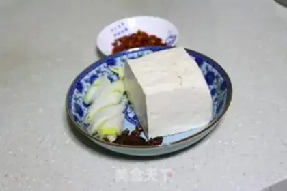 Make Red tofu step 0