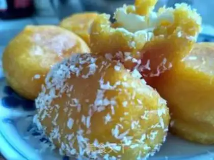 Make Coconut cheese melons step 12