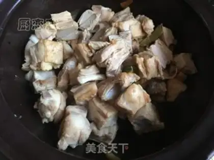 Make radish lamb chops step 3