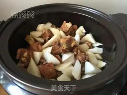 Make radish lamb chops step 8
