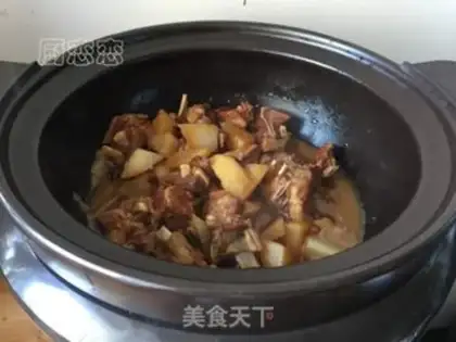 Make radish lamb chops step 9