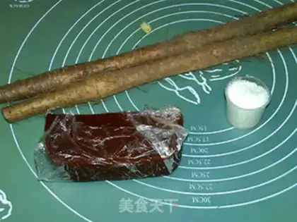 Make A mountain cake step 0