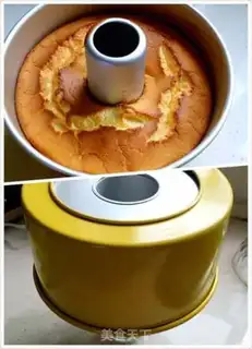Make No sour chimney cake step 11