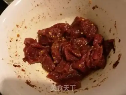 Make Roasted beef jerky step 2