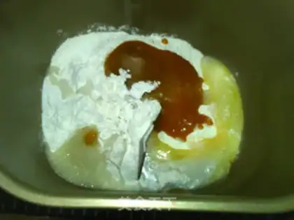 Make Coconut mango bread step 1