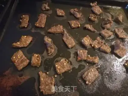 Make Roasted beef jerky step 4