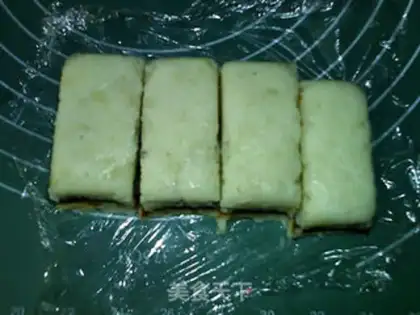 Make A mountain cake step 9