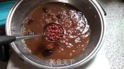 Make Red bean round sugar step 5