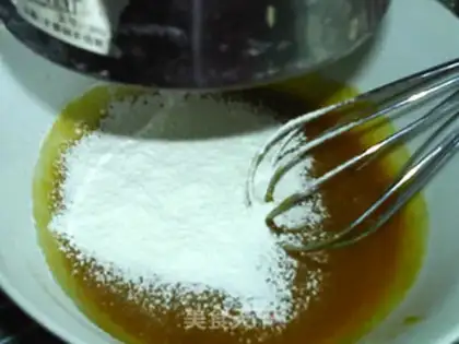 Make Mango cake step 2