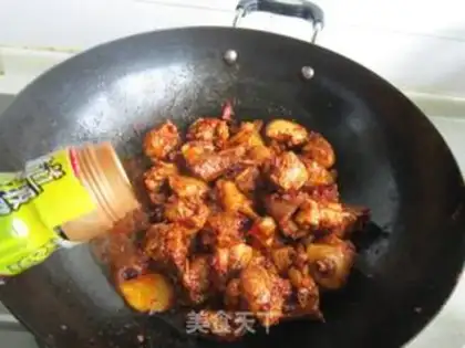 Make Eggplant duck step 8