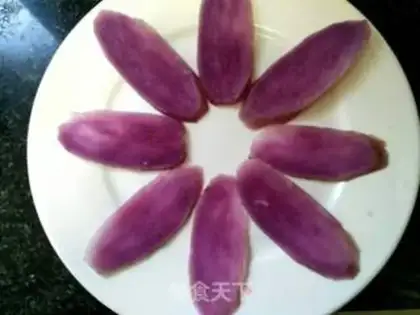 Make Blueberry juice purple mountain medicine step 4