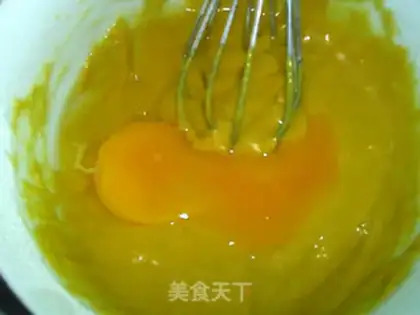 Make Mango cake step 4