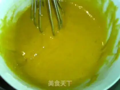 Make Mango cake step 5