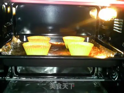 Make Mango cake step 7