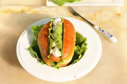 Make Hot dog bread step 14