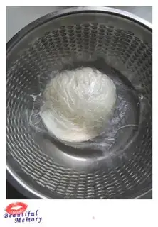 Make Three fresh dumplings step 3