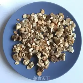 Make Peach almonds step 0